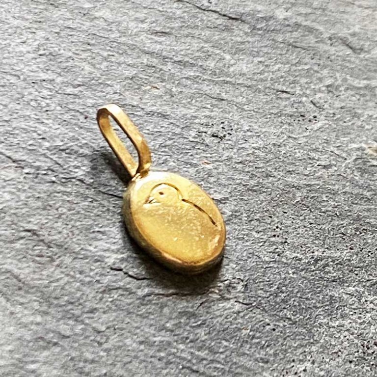 Charms Oiseau Or