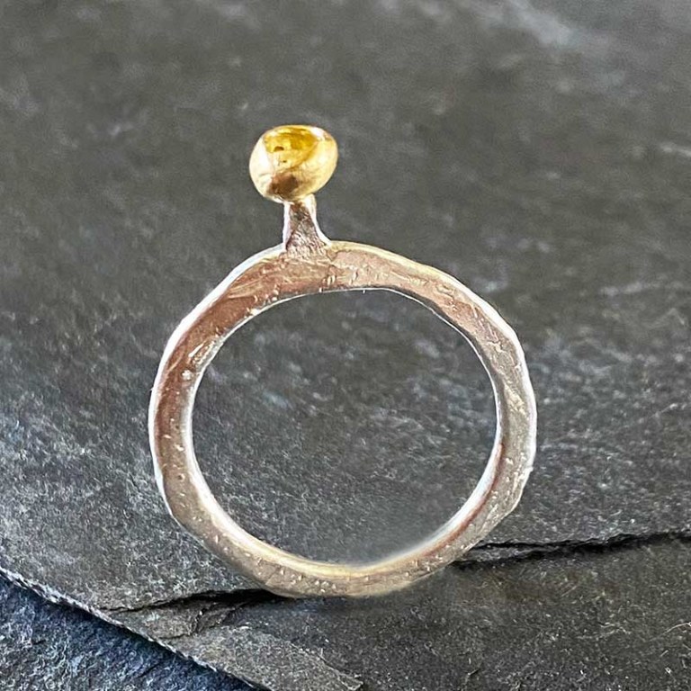 Bague Poppy Argent/Or