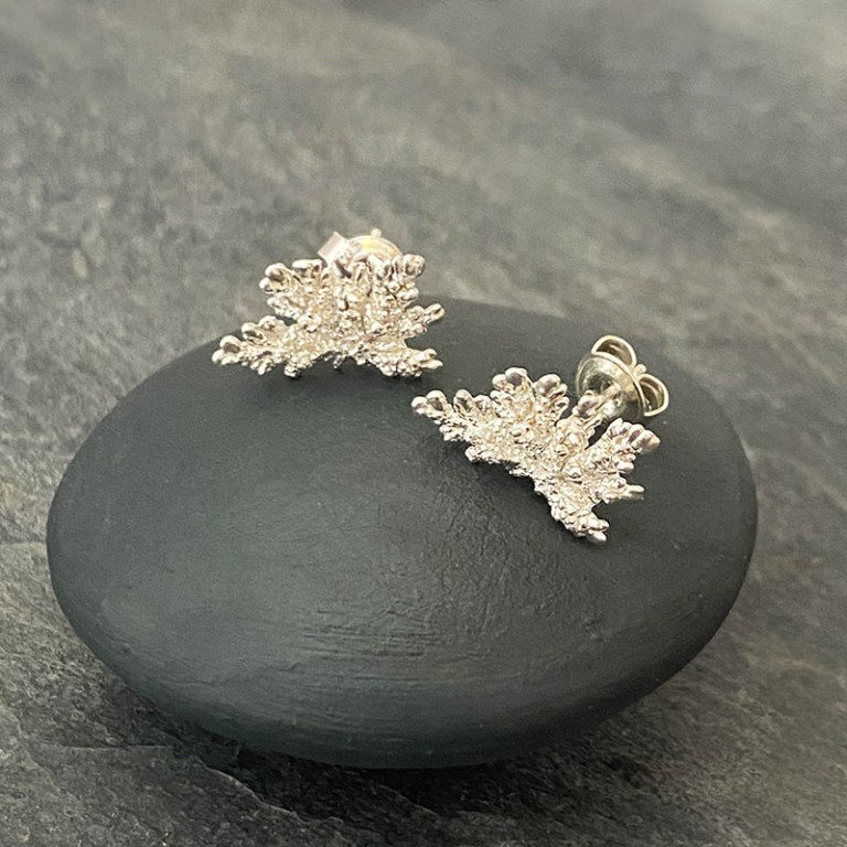 Boucles d'oreilles Pemba Argent grand modèle