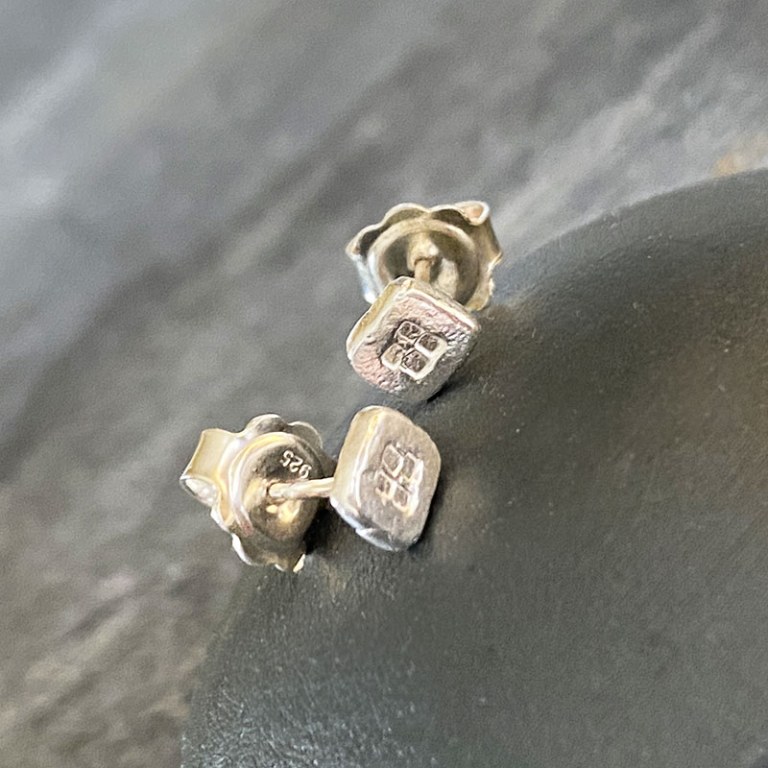 Boucles d'oreilles Gustav Argent
