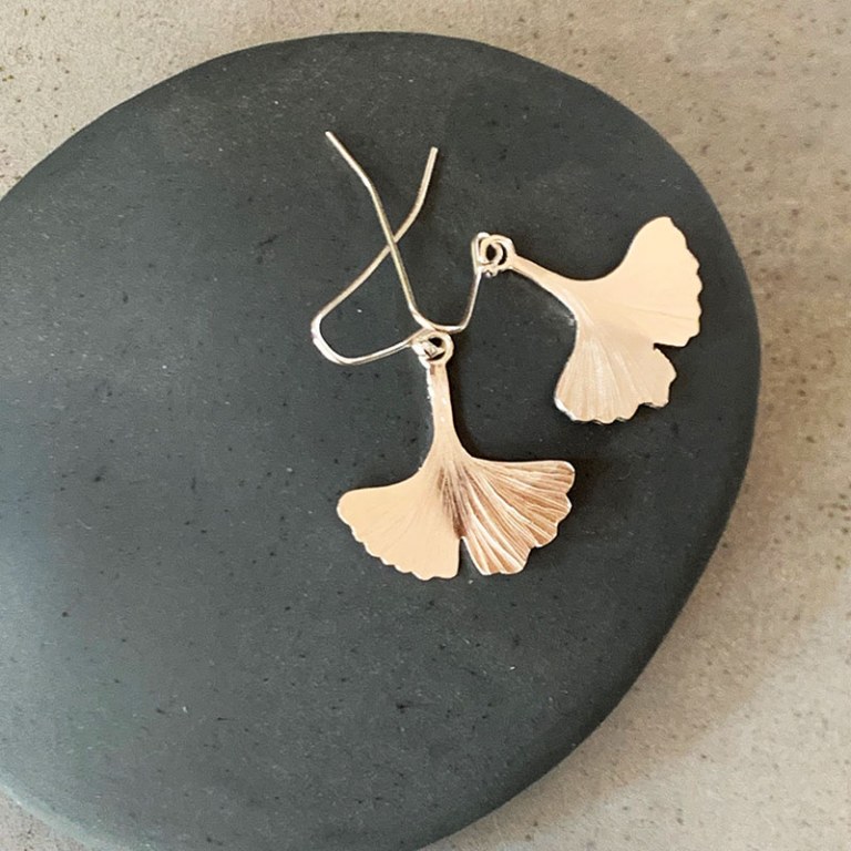 Boucles d'Oreilles Gingko