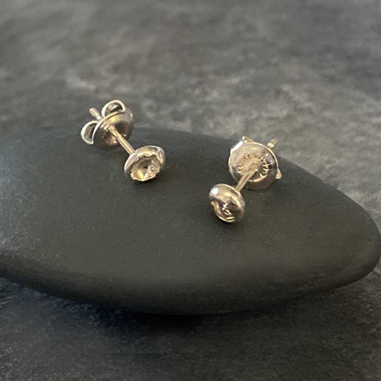Boucles d'oreilles Poppy Argent