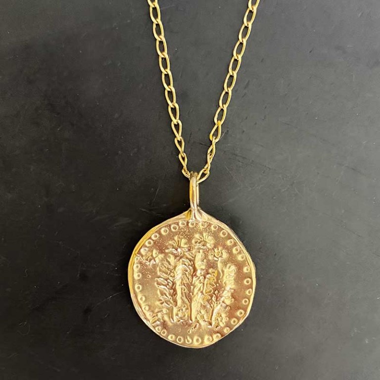 Pendentif Médaille Les épis de nuit