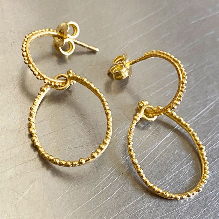 Boucles d'Oreilles Créoles gm