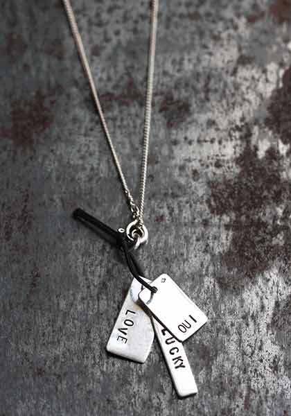 Collier Etiquettes à Personnaliser