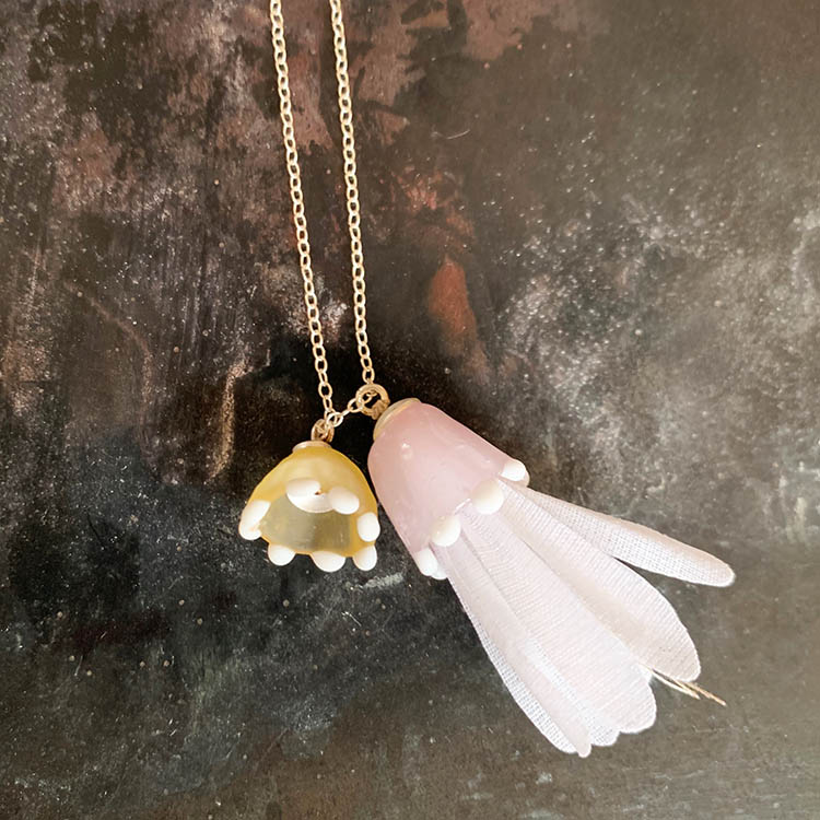 Pendentif Eveil Rose