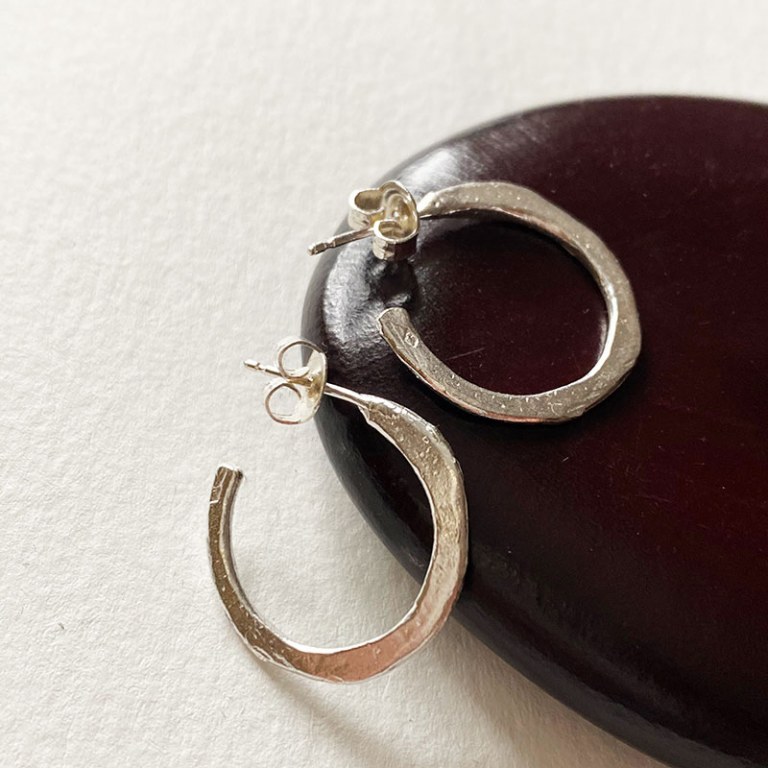 Créoles Utah Argent pm 