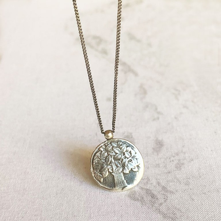 Pendentif Médaille Arbre