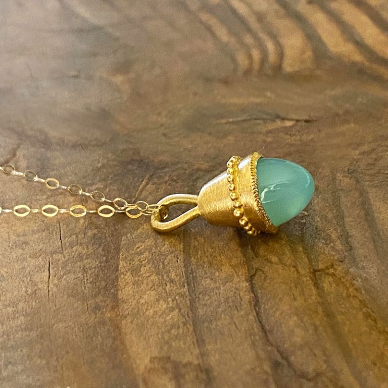 Pendentif Calcédoine