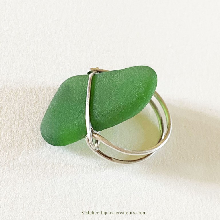 Bague Galet Mobile