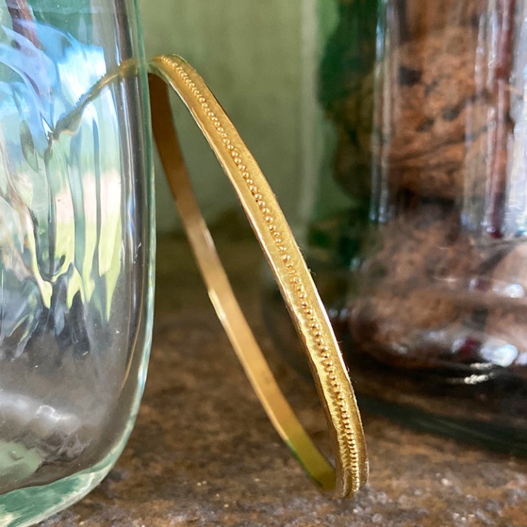 Bracelet Jonc Granulation