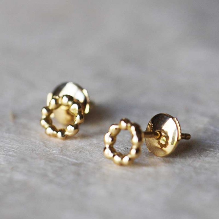 Boucles d'oreilles Rosée