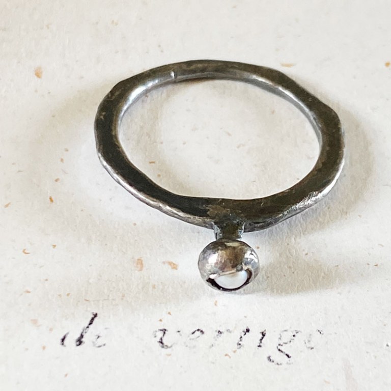 Bague Poppy perle d'eau douce
