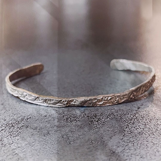 Bracelet Or Gris Palladié Gan Eden 