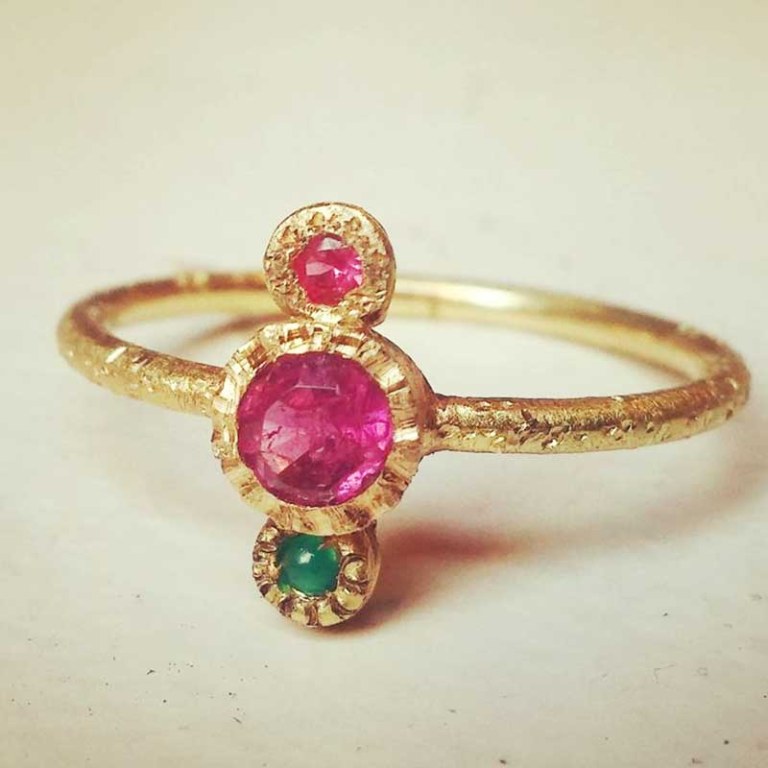 Bague Trio Ancient Saoul