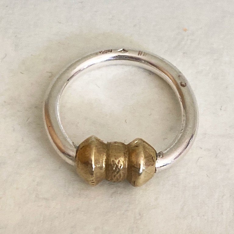 Bague Hugo Argent/Bronze