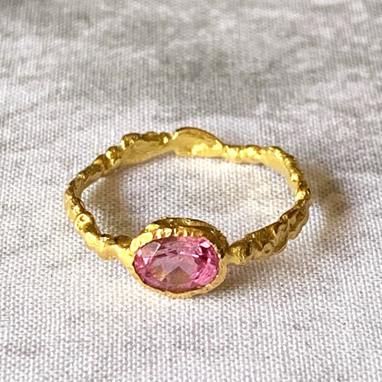 Bague Nuage Rose