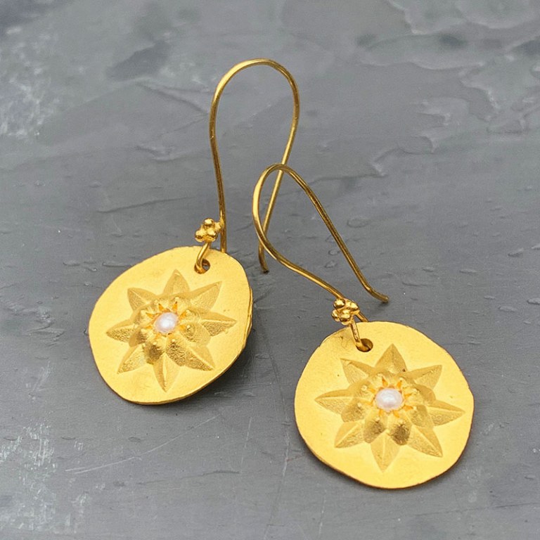 Boucles d'oreilles Soleil