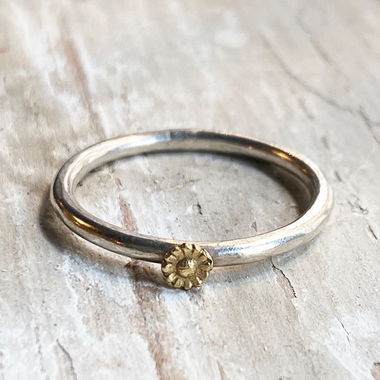 Bague Jonc Marguerite