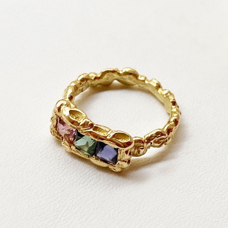 Bague Trio Lumineux