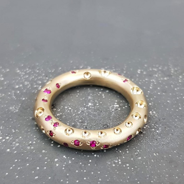 Anneau Mini Bulles d'Amour