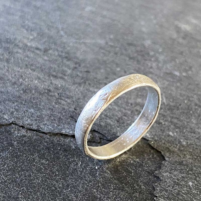 Anneau Swann argent