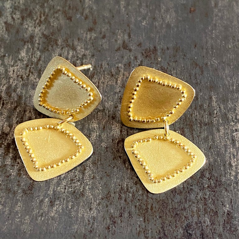 Boucles d'Oreilles Triangles 