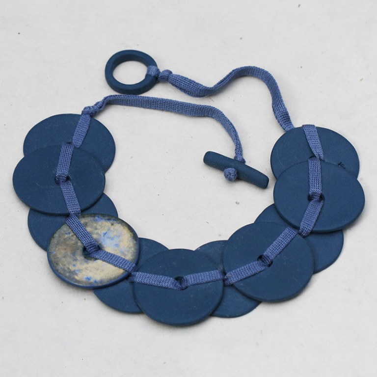 Ras du Cou Porcelaine bleue