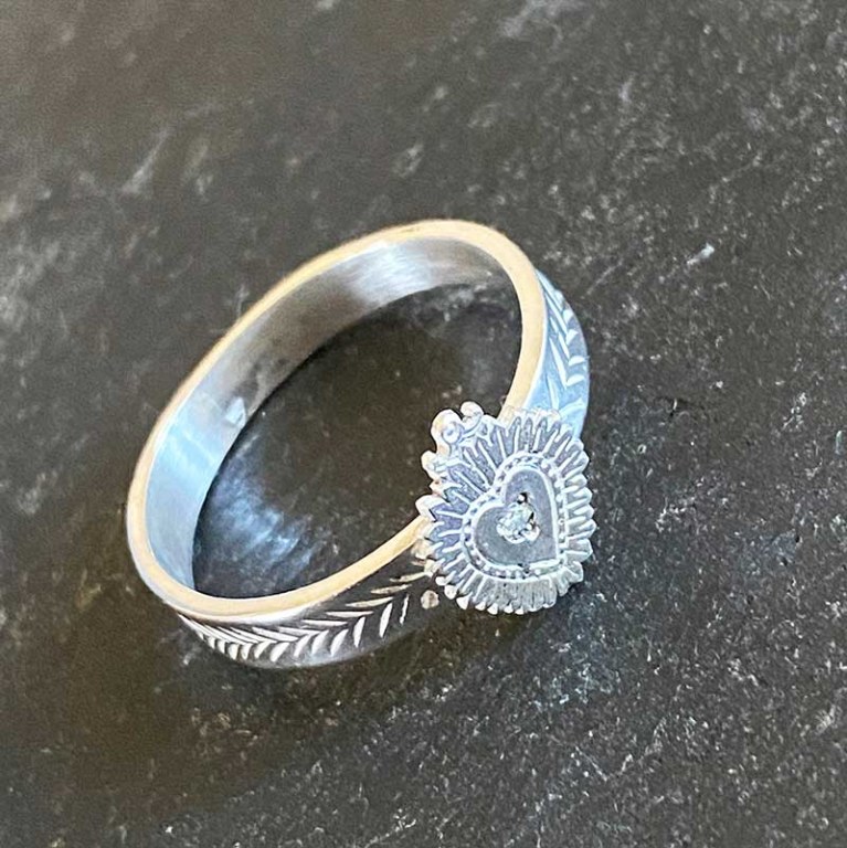 Bague Coeur Diamant