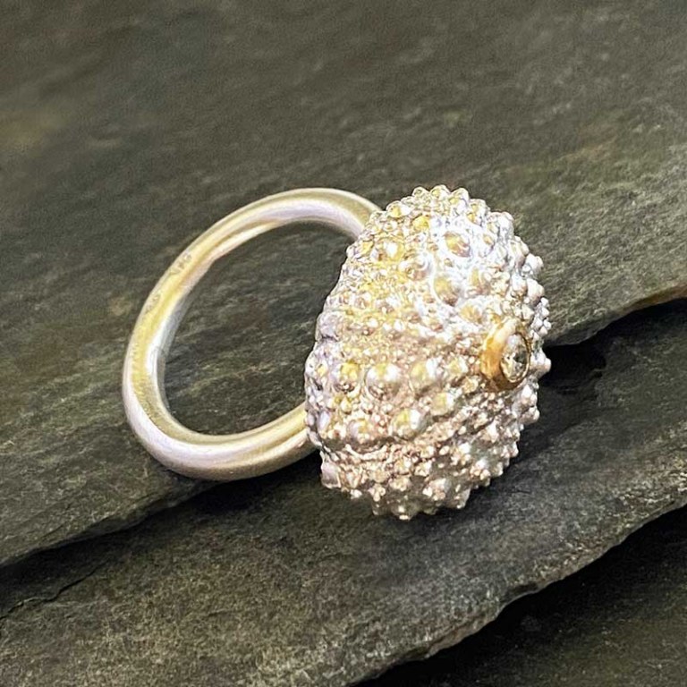 Bague Oursin diamant