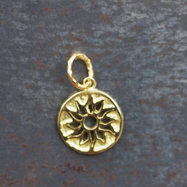 Médaille Or Soleil Aztèque