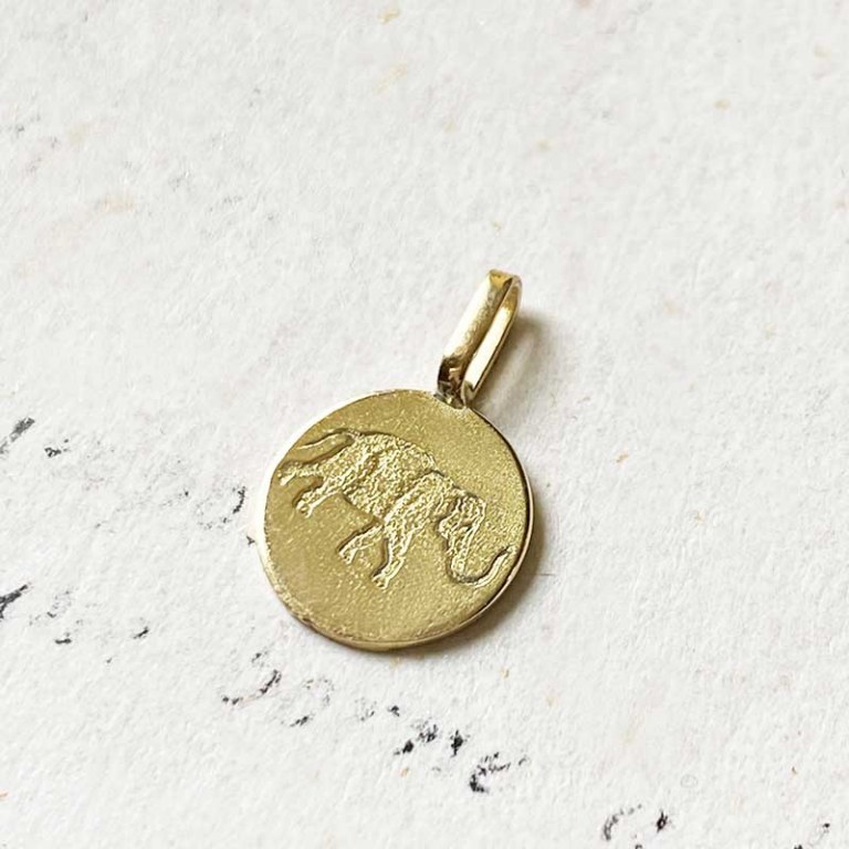 Médaille Charms Eléphant Or