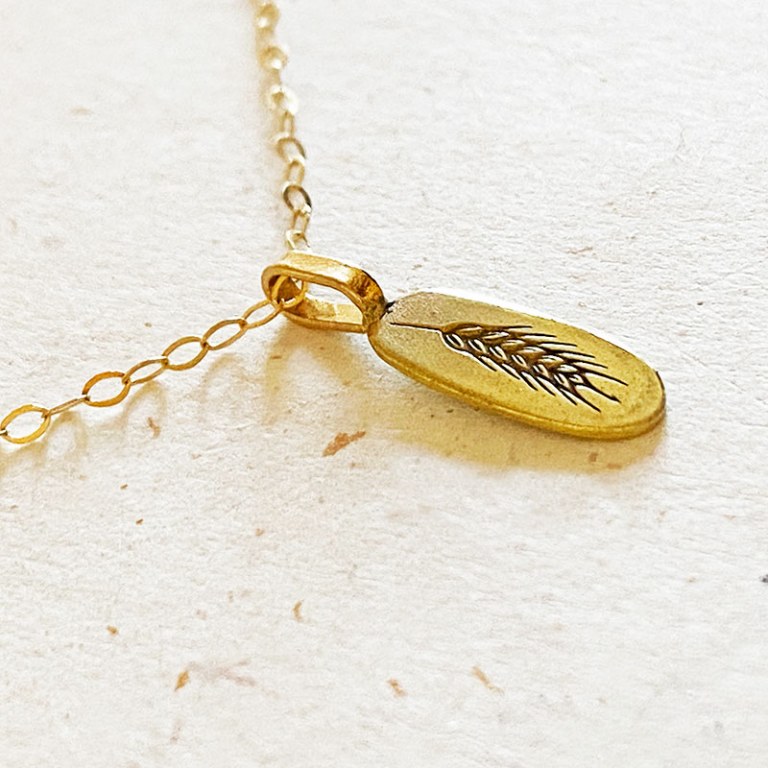 Médaille Charms Epis de blé